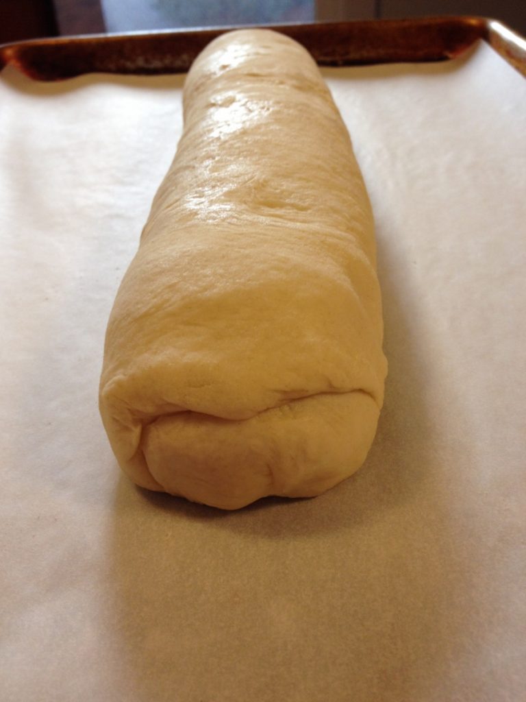 nut bread rolled