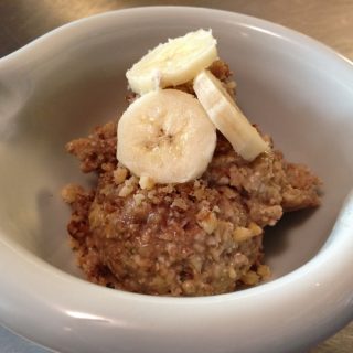banana bread oatmeal