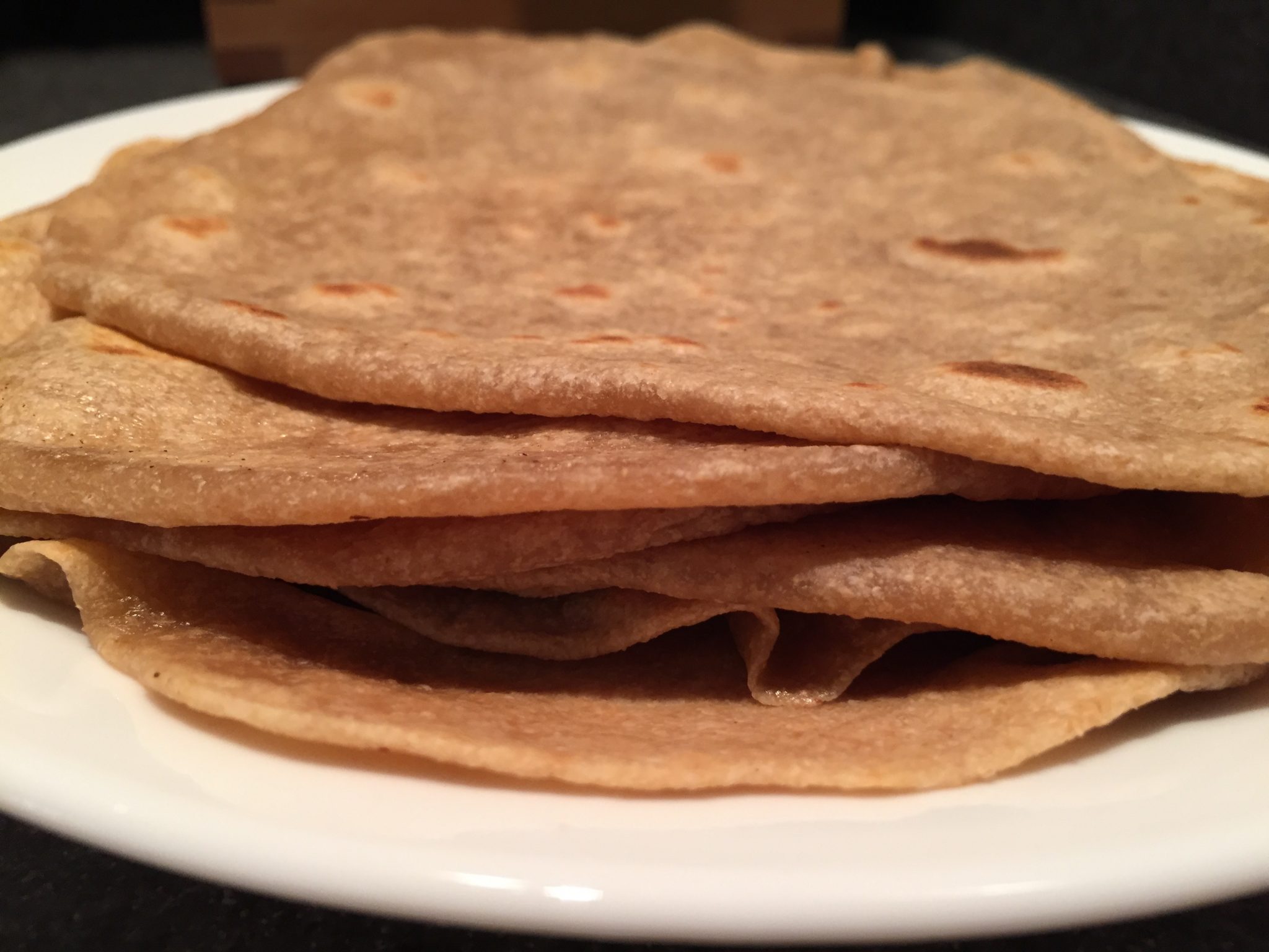 Whole wheat tortillas