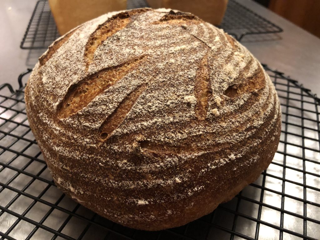 Whole wheat sourdough